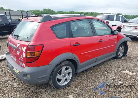 2004 Pontiac Vibe z USA, uszkodzony, nr VIN 5Y2SL64814Z445108